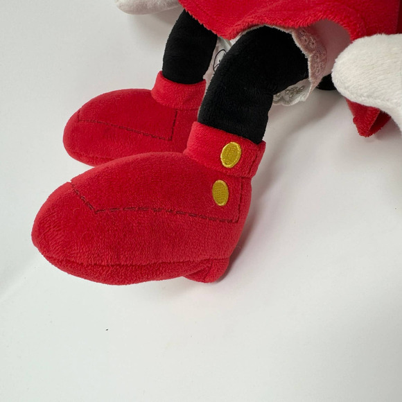 Disney Collection Holiday Minnie Mouse Plaid Cape and Bow 2015 Collectible Plush - Picture 10 of 15